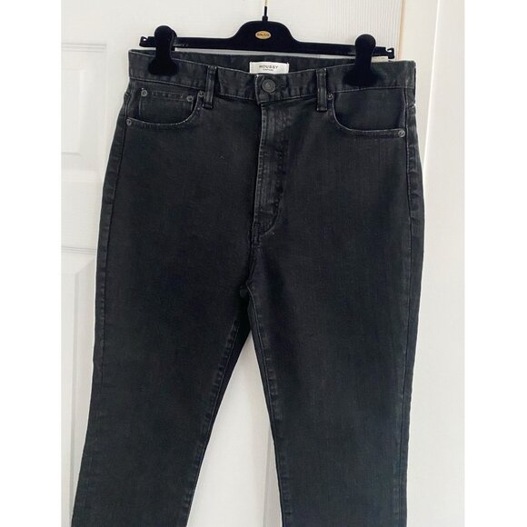 Moussy Vintage "FILER" High Waisted Skinny Jean in Black, size 31 (fits like 30) - Picture 10 of 13